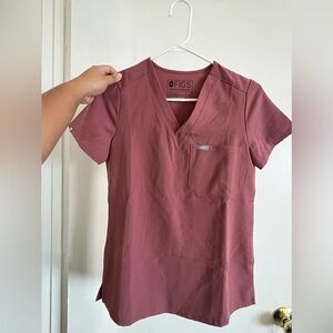 FIGS Mauve XXS Catarina Top